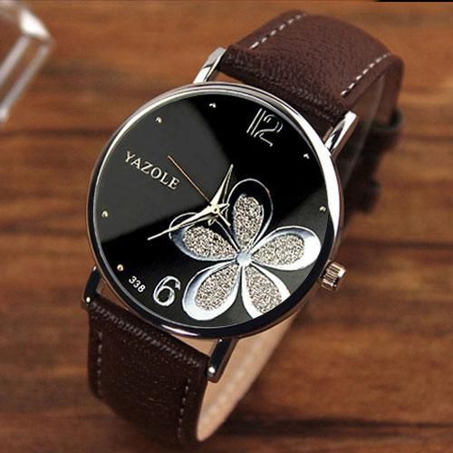 Love flowers? Love is the flower you water to grow and time is always right to do what is right. Get this beautiful Water Resistant Flower Quartz Watch for your convenience. Case Material: AlloyDial Window Material Type: Hardlex Feature: Shock Resistant, Water ResistantWater Resistance Depth: 3BarBand Material Type: Leather Band Length: 22cm Band Width: 20mm Case Thickness: 9mm Get 50% OFF this trendy and customized Water Resistant Flower Quartz Watch plus free shipping today!Just click the “Add Colorful Watches, Flower Watch, Couple Style, Bracelet Watches Women, Wristwatch Fashion, Watch Women, Stylish Watches, Watches Women Fashion, Watch Gifts