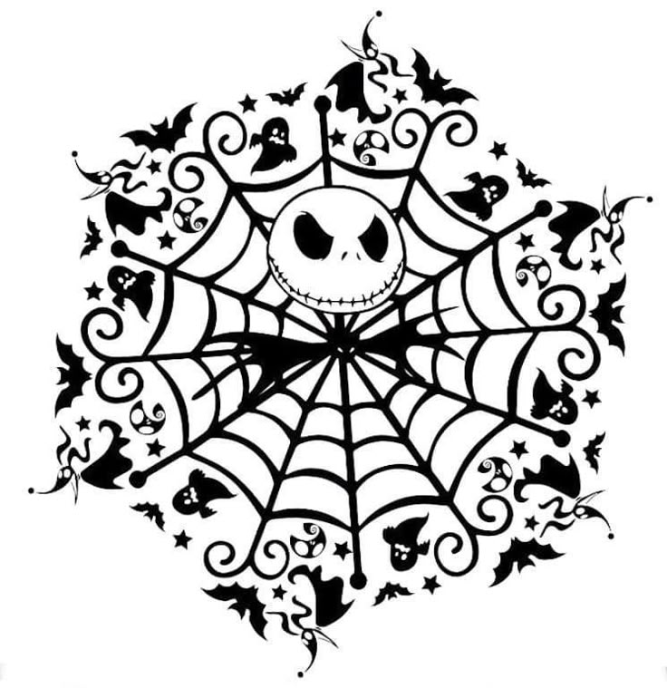 halloween spider web svg cut file