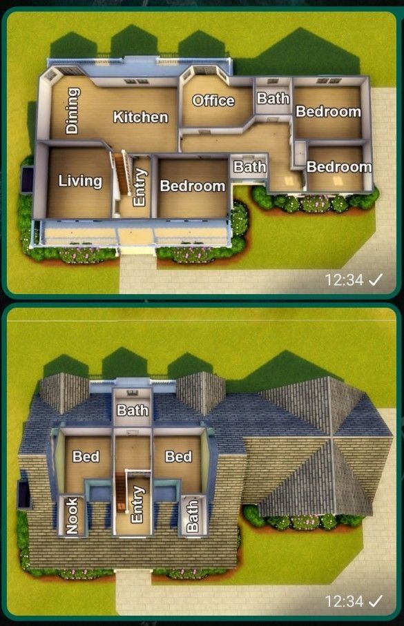 Sims 3 House Layout, The Sims 4 Blueprints, Sims 4 Home Layout Plans, 4 Bedroom House Plans Sims 4, Sims 4 Family Cottage Floor Plan, Sims 4 Legacy House Floor Plan, Sims 4 Build Ideas Layout 2 Floors, Sims Building Challenge, 2 Story Sims House Layout