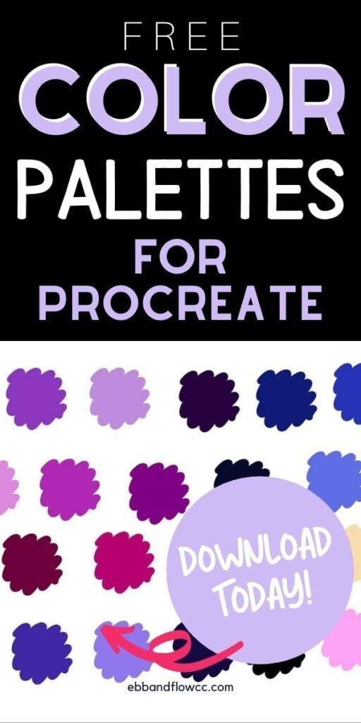 the free color palettes for procreate