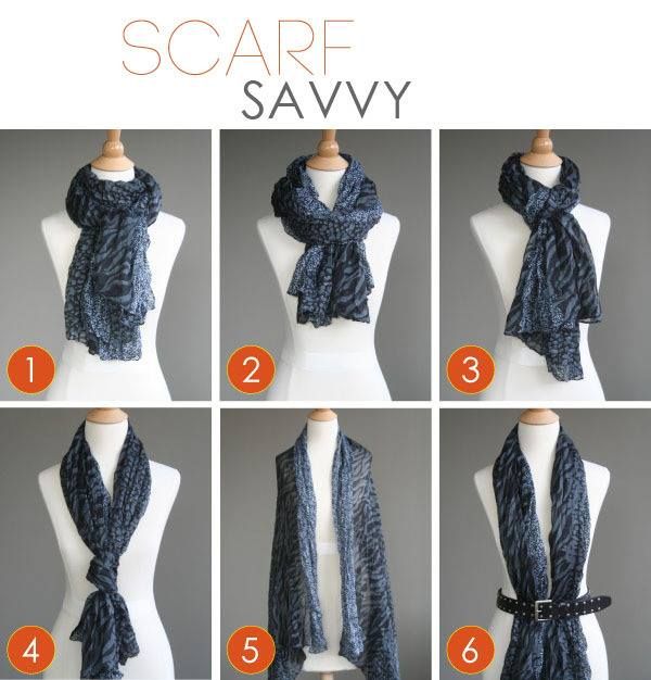 1. Simply wrap your scarf twice, tighter at the neck, and tie loosely.   2. Fold your scarf in half, put the middle around your neck. Wrap the sides around your neck and back through the loop you made in front of your neck.  3. Fold your scarf in half and wrap around your neck, threading the ends back through the center loop.   4. Tie a knot towards the bottom of your scarf.   5. Wear it open, draped over your shoulders like a pashmina.   6. Wrap a belt around your scarf for a vest-like feel. Styling An Infinity Scarf, Large Rectangular Scarf Tying, Infinity Scarf With Pocket, Infinity Scarf With Hidden Pocket Diy, How To Tie Winter Scarf Around Neck, Post Mastectomy Fashion, Shawl Black, Tie A Scarf, Wear A Scarf