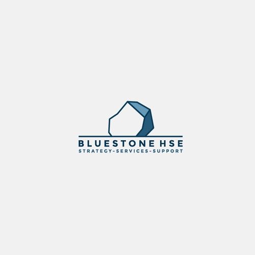 the logo for blue stone hse, a strategy services - support company that is currently under construction