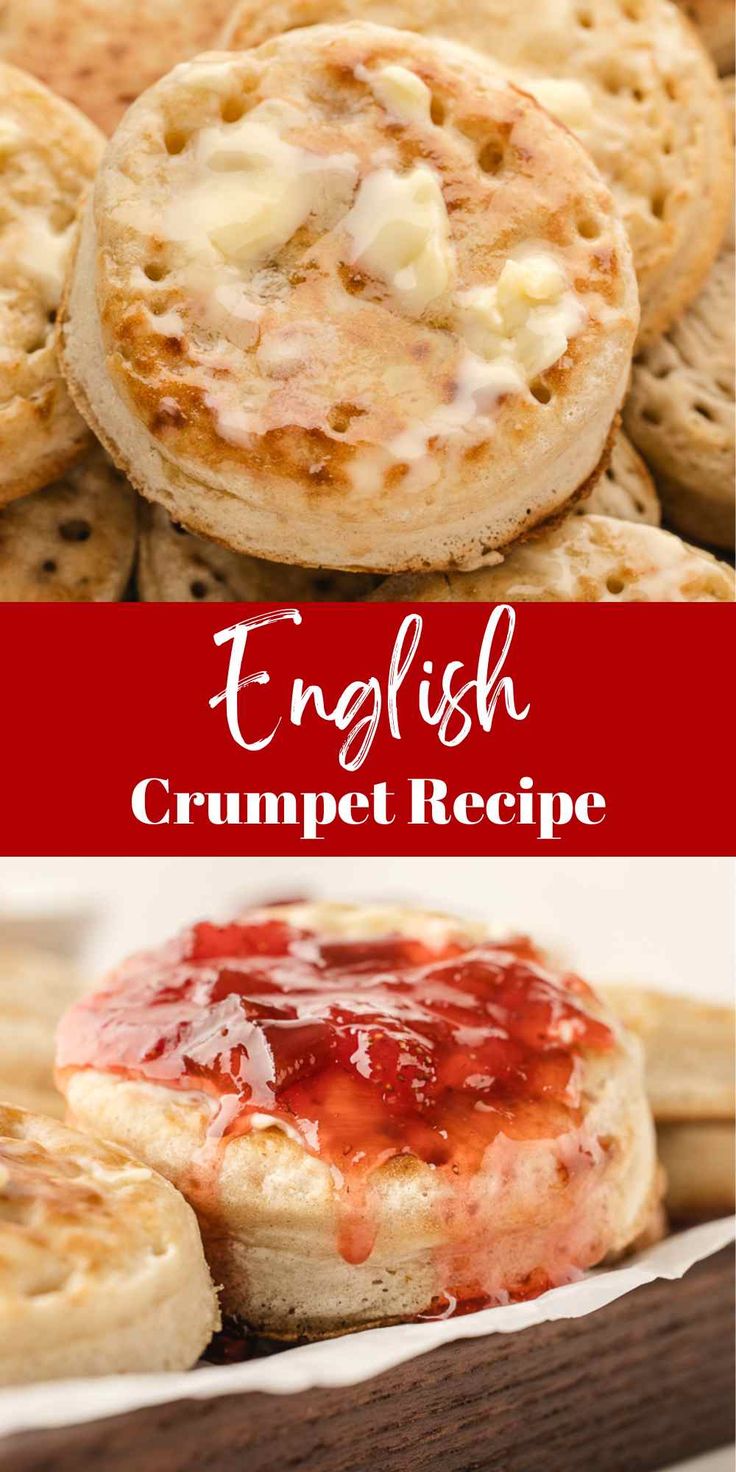 english crumpet recipe is an easy and delicious dessert