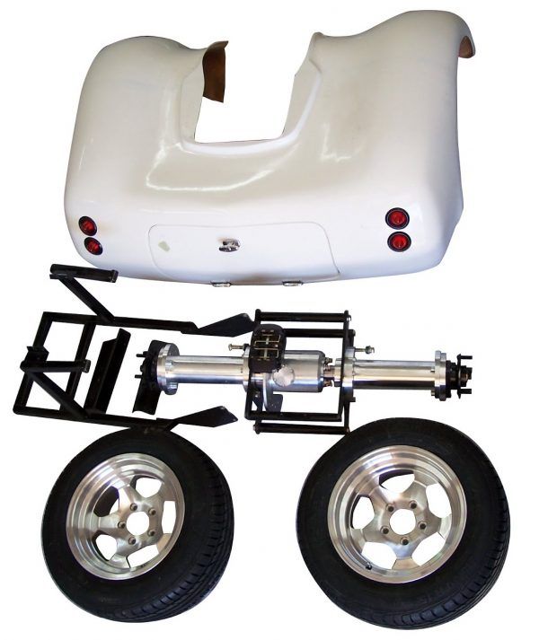 an image of a white vehicle with wheels