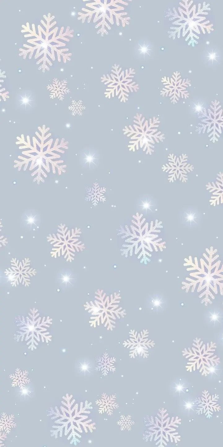 snow flakes on a light blue background