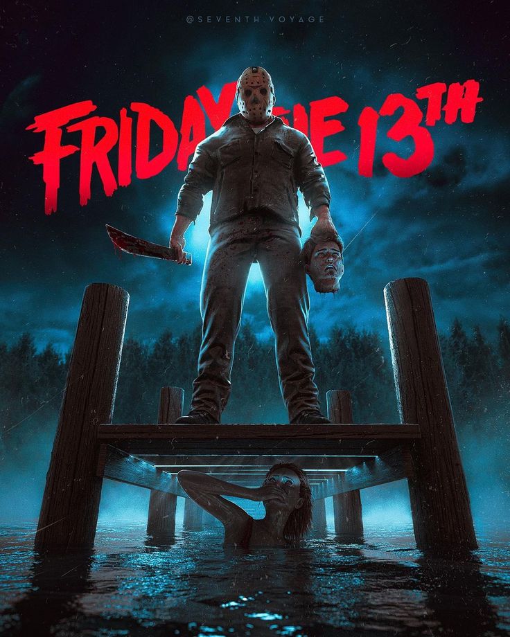 Friday The 13th (1980) [1080 1350] by Seventh Voyage | Classic horror ...