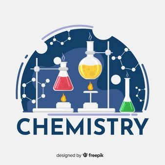 an image of a science lab with the word'chemistry'in front of it