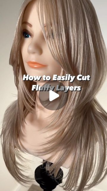 Layers And Framed Face, Face Framing Layers How To Style, Face Frame Side Part, How To Frame Your Face, How To Face Framing Layers, Easy To Style Layered Haircuts, Forward Layers Haircut, Haircut Ideas For Blondes, How To Blend Layers In Hair