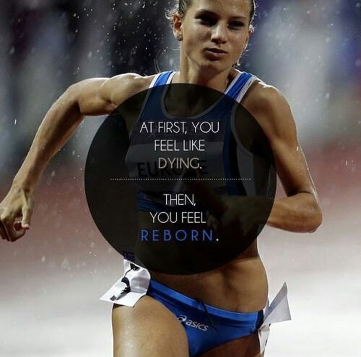 a woman running in the rain with a quote above her head that says, at first you feel like dying then you feel reborn