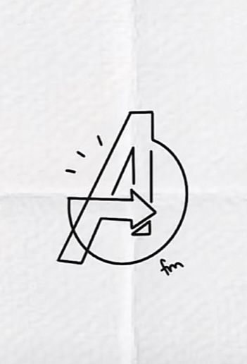 a black and white logo with the letter a on it