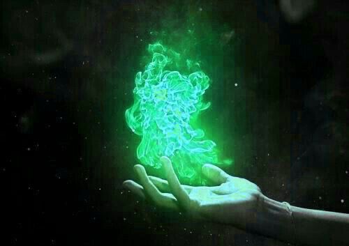 Green Powers, Ragnor Fell, Gone Series, Witch Powers, Fantasy Wizard, Green Magic, Green Fire, Power Colors, Magic Aesthetic