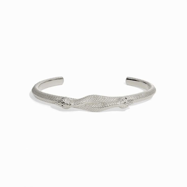 Snake Cuff – Awe Inspired Life Seasons, Two Snakes, Cycle Of Life, Ancient Symbols, The Snake, Black Enamel, Snakes, Scales, Cuff