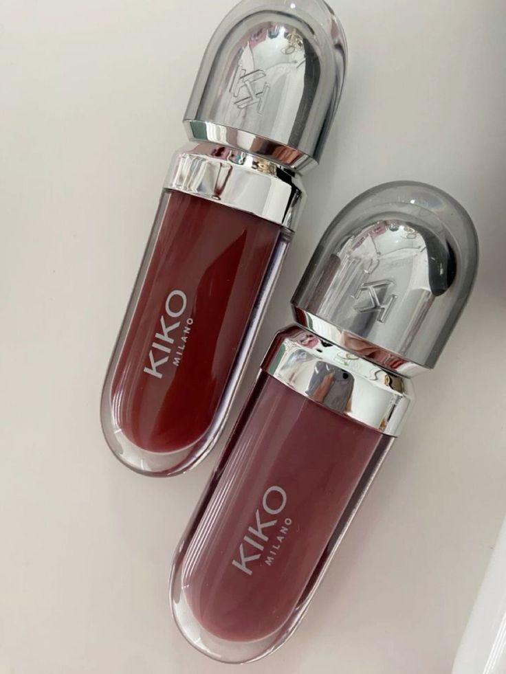 Kiko Lipgloss, Beauty Aesthetic, Smink Inspiration, Gloss Labial, Makeup Aesthetic, Fancy Makeup, Kiko Milano, Lip Glosses, Makeup Items