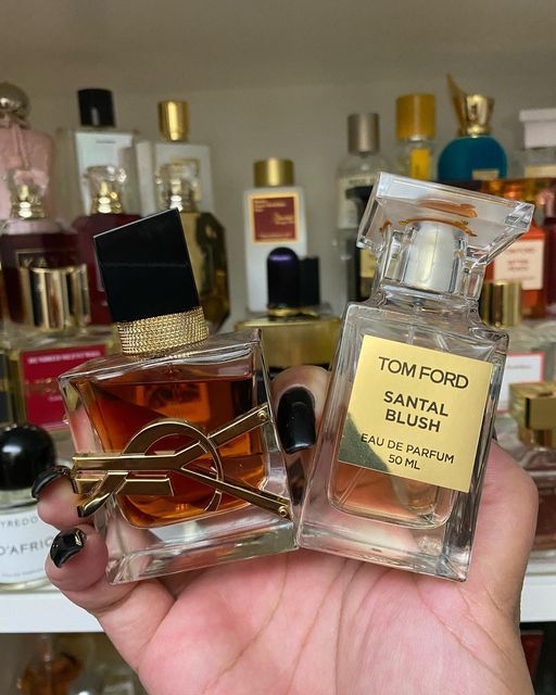 Layering Ysl Libre, Santal Blush, Ysl Libre Layering Combo, Fragrances Perfume Woman, Perfume Collection Fragrance, Perfume Scents, Perfume Lover, Fragrance Design, Body Skin Care Routine