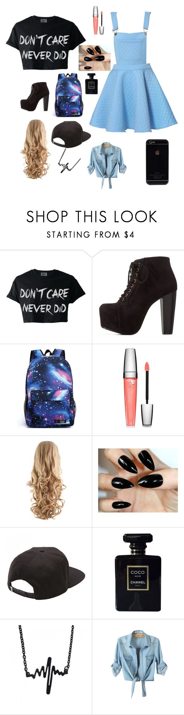 "day out with the sidemen" by princess-shannan ❤ liked on Polyvore featuring Charlotte Russe, LancÃ´me, Vans and Chanel The Sidemen, Days Out, Evening Wear, Charlotte Russe, Jumpsuit Dress, Casual Looks, Going Out, Bags For Women, Cute Outfits