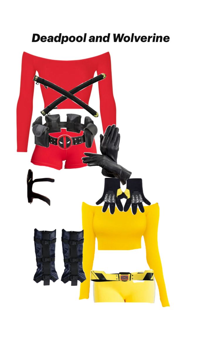 an image of deadpool and wolverine costume