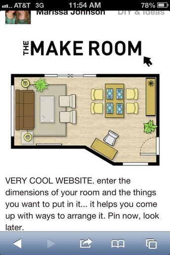 an image of a room on the webpage for someone to use it as a home decor