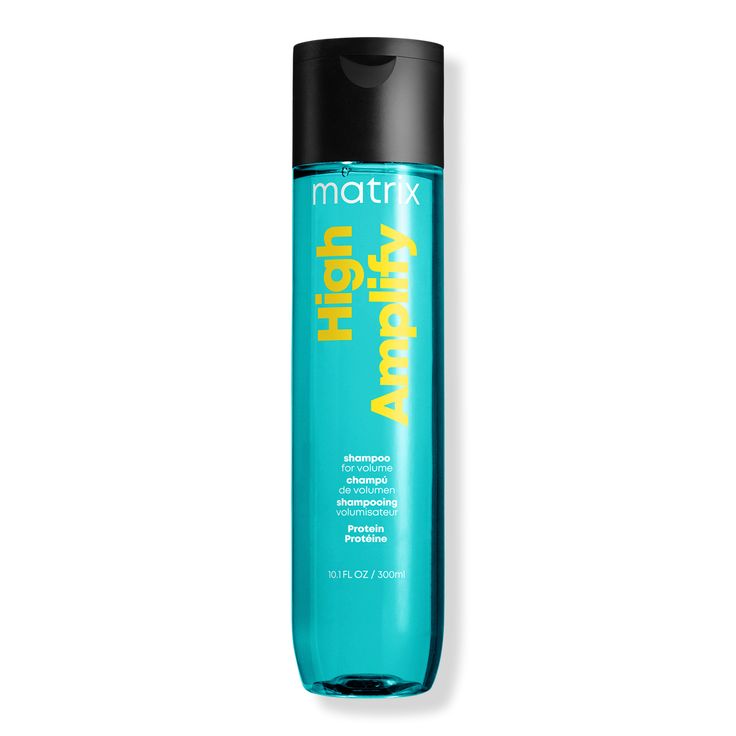 High Amplify Shampoo - HIGH AMPLIFY SHAMPOO 10.1OZBenefitsVolumizing shampoo for fine, flat hairCreates long-lasting volumeSilicone-freeKey IngredientsSilicone-Free formula uses protein for boosted volume and an instant liftResearch ResultsHigh Amplify provides up to 35% Boosted Volume**When using High Amplify System vs. unwashed hair - High Amplify Shampoo Matrix Hair, Limp Hair, Instant Lifts, Volumizing Shampoo, Hair Care Shampoo, Ulta Beauty, Matrix, Hair Care, Long Lasting