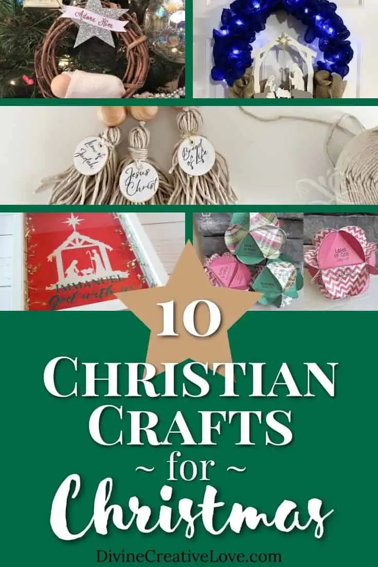 the top ten christian crafts for christmas