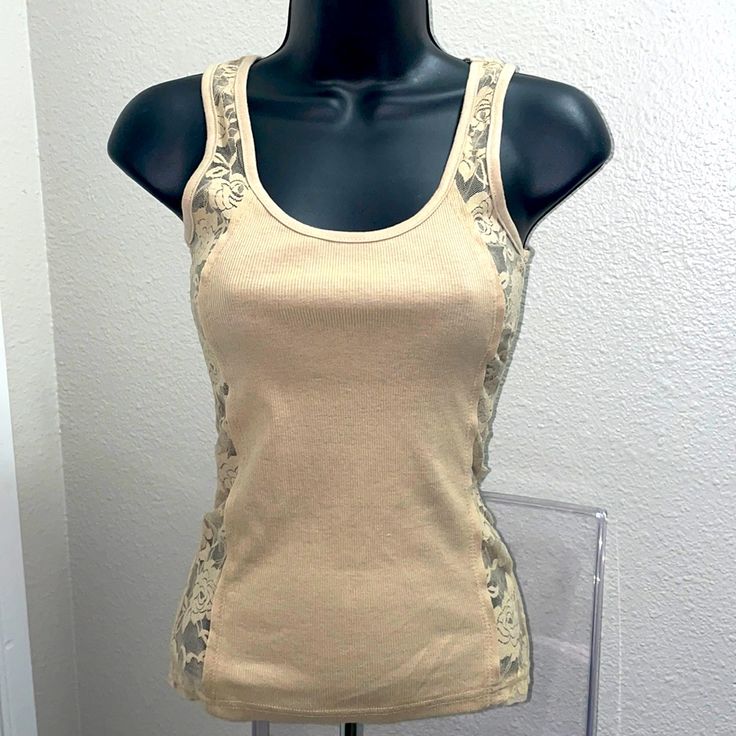 Color Story Tank Top Medium With Laces, New But No Tag, Never Used. Color Stories, Woman Colour, Womens Tops, Tank Tops, Wardrobe, Lace, Women Shopping, Clothes, Color