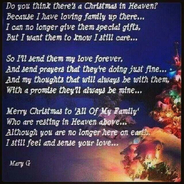 a poem written in front of a christmas tree