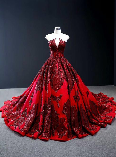 [COMPLETE][EDITING] Ace Hernandez, the Mafia King, known as the Devi… #romance Romance #amreading #books #wattpad Burgundy Ball Gown, Red Ball Gowns, Masquerade Ball Gowns, Cap Sleeve Prom Dress, Red Ball Gown, Satin Bridal Gowns, Red Wedding Dress, Dresses Design, Court Dresses