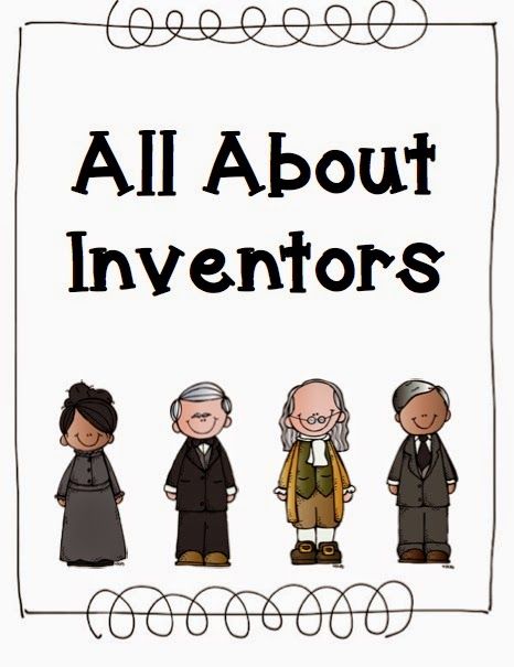 an image of all about inventors with four people standing in front of the caption