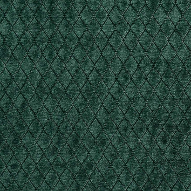 a dark green background with small squares