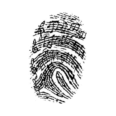 a fingerprint with the words let you know someone can enjoy and get lost in them