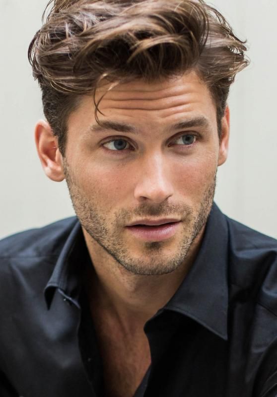 Medium Hair Men Style, Messy Quiff Hairstyles Men, Men Hairstyle Medium, Men Haircut Medium, Mens Wedding Hairstyles, Mens Hairstyles Medium Wavy, Guys With Beards, Blond Men, Male Haircut