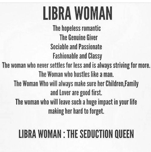 a woman's poem with the words libra woman on it