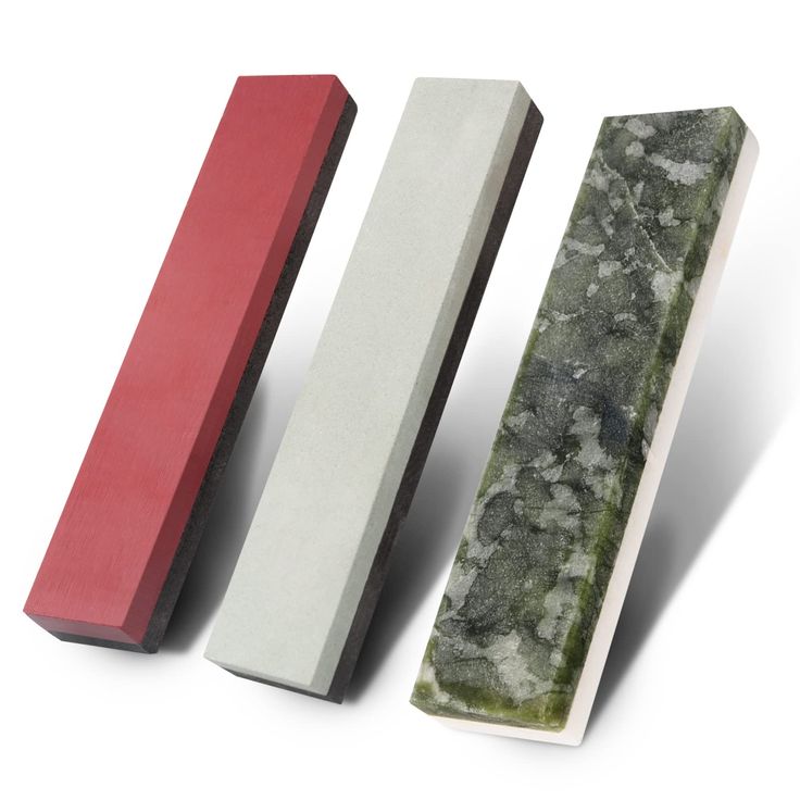 PRICES MAY VARY. [Useful Set ]This set is composed of three double-sided whetstones of different materials and Grit sizes: 1*Boron Carbide(800#)/Ruby stone(3000#);1*silicon carbide(400#)/boron carbide(800#); 1* Natural White stone(8000#)/Natural stone(10000#) [Double-sided Whestone] sharpening with different grain sizes, one side is polished, the other side is finely polished. [Pocket Size ] --800#/3000#: 100x 20x10mm[3.94*0.79*0.39inch]; --400#/800#: 100x 20x10mm[3.94*0.79*0.39inch]; --8000#/10 Silicon Carbide, Pocket Size, Sharpening Stone, Ruby Stone, White Stone, Red Stone, Kitchen Tools And Gadgets, Kitchen Bar, Stone Settings