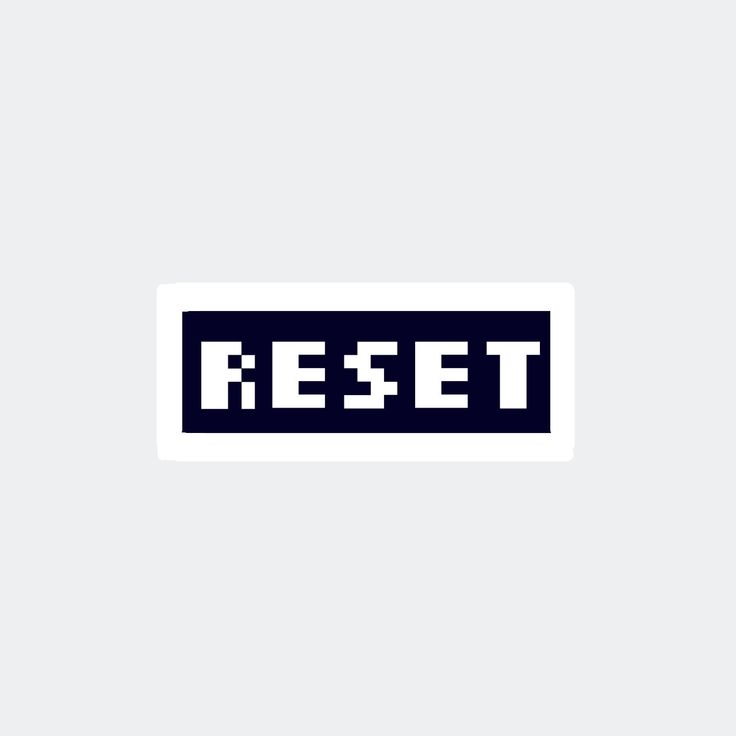 a white and blue sticker with the word reese on it's left side