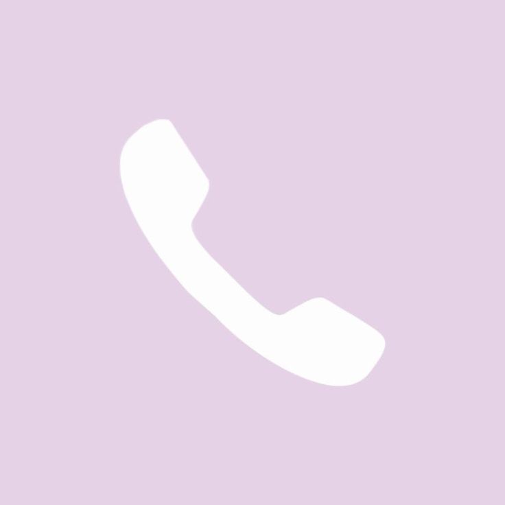 an image of a white phone on a purple background