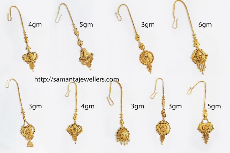 GOLD MAANG TIKKA DESIGNS Mangtikka Designs, Latest Maang Tikka Designs, Gold Maang Tikka Designs, Gold Mangtika, Gold Maang Tikka, Maang Tikka Design, Beautiful Gold Earrings, Tika Jewelry, Tikka Designs