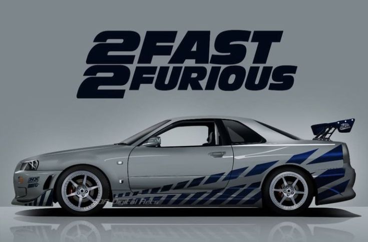 an image of a car with the words fast 2 fabulous on it