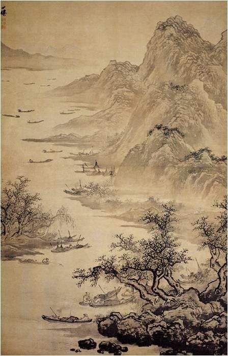 The Artist Wu Wei. 1459-1508 | HubPages Wu Wei, Korean Painting, Japan Painting, Chinese Landscape Painting, Chinese Art Painting, Chinoiserie Wall, Asian Painting, Chinese Landscape, Eastern Art