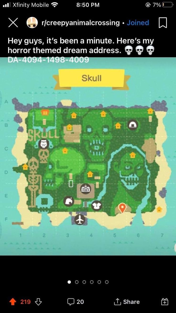 an image of a map with the words skull on it