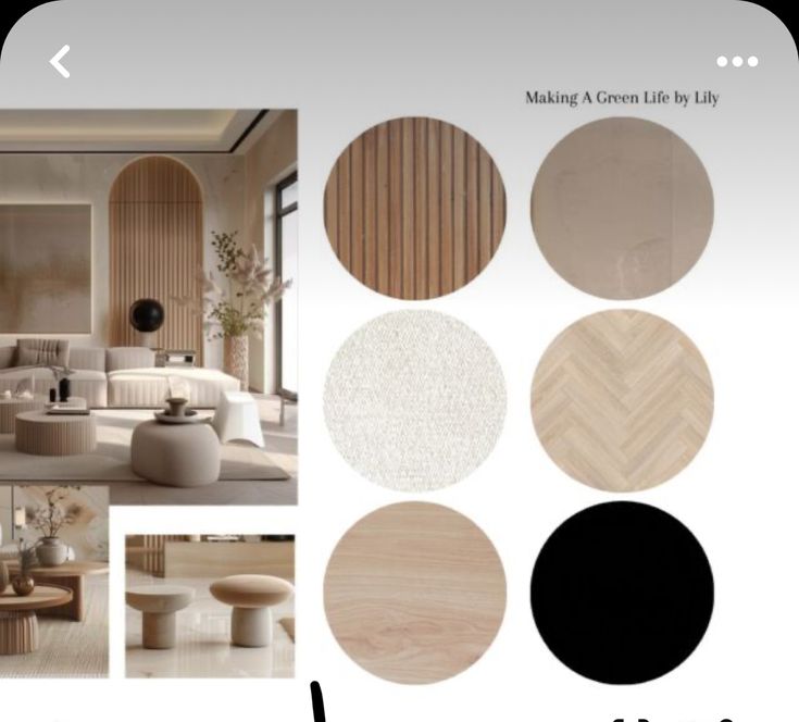 a living room with white furniture and wood paneling on the walls is featured in this ad