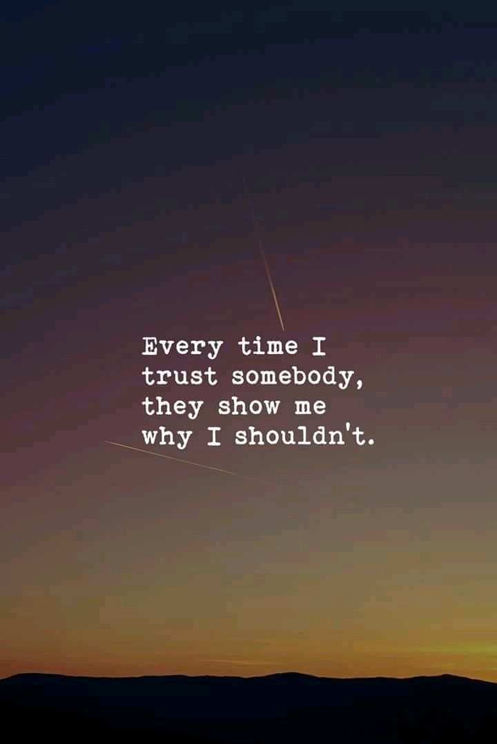 an airplane flying in the sky with a quote on it that says, every time i trust