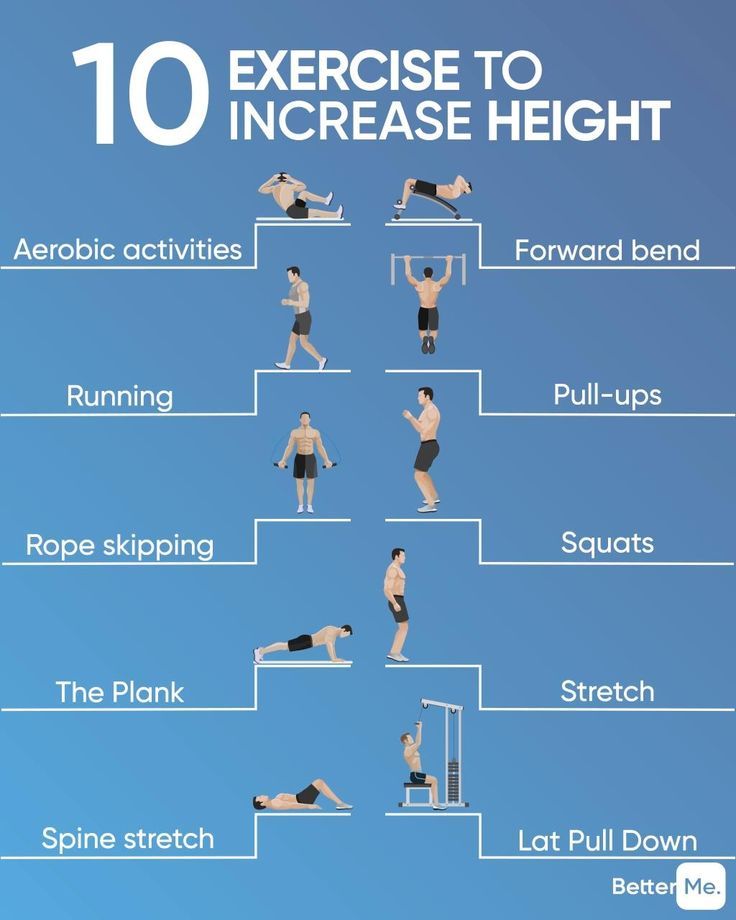 the 10 exercises to increase height