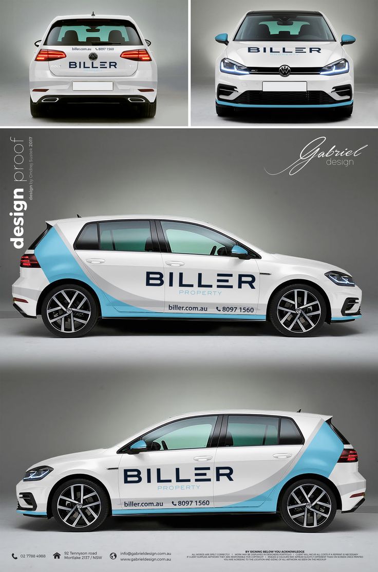 an advertisement for a car that is designed to look like it has the word biller on