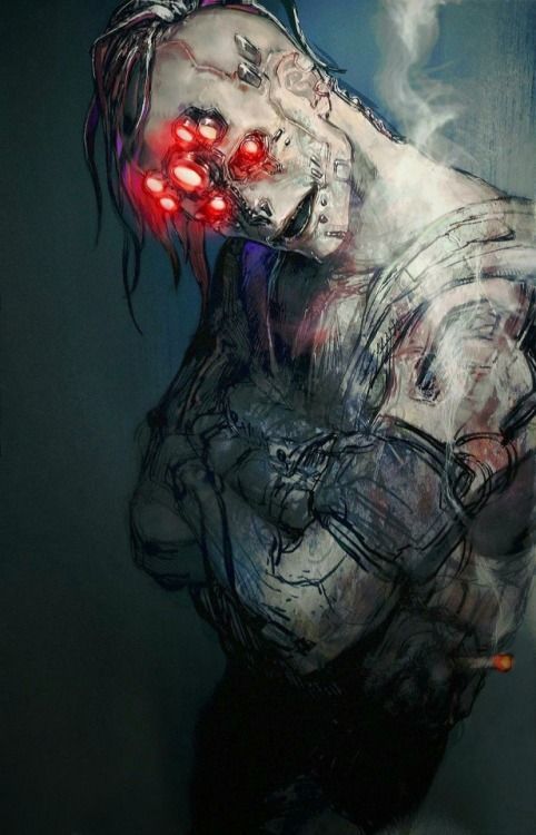 Cyberpunk Men, Cyberpunk Rpg, Cyberpunk Design, Cyberpunk Aesthetic, Cyberpunk Character, Cyberpunk Style, Red Art, Cyberpunk Art, Cyberpunk 2077