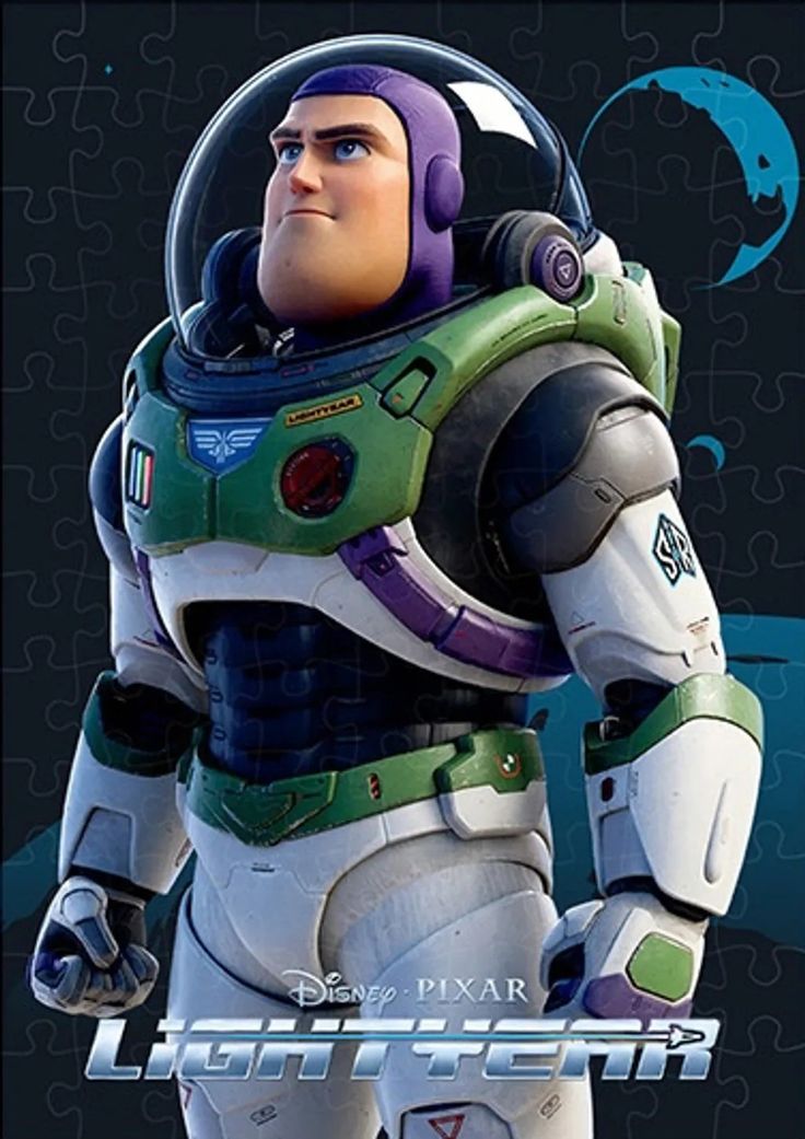 the character buzz lightyear from toy story