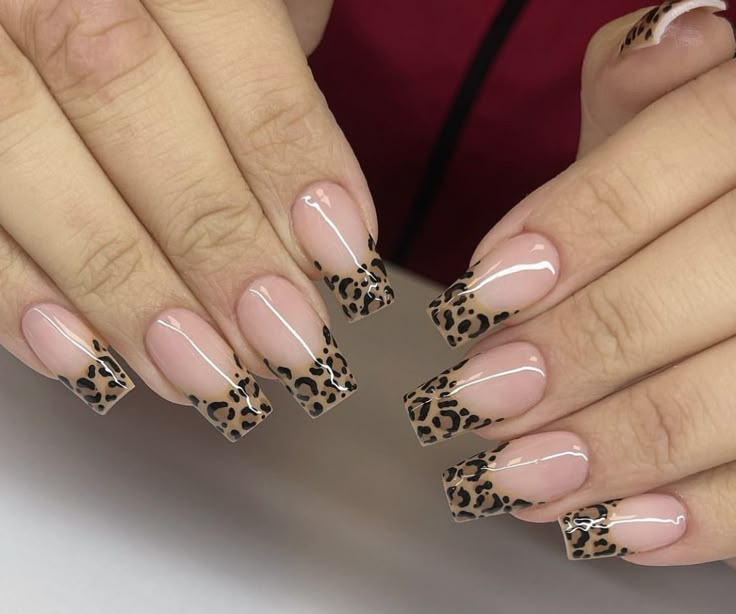 Streetwear Nails, Trending Nail Designs, Zebra Print Nails, Cheetah Print Nails, Nails Beach, Band Nails, Punk Nails, Leopard Print Nails, Leopard Nails