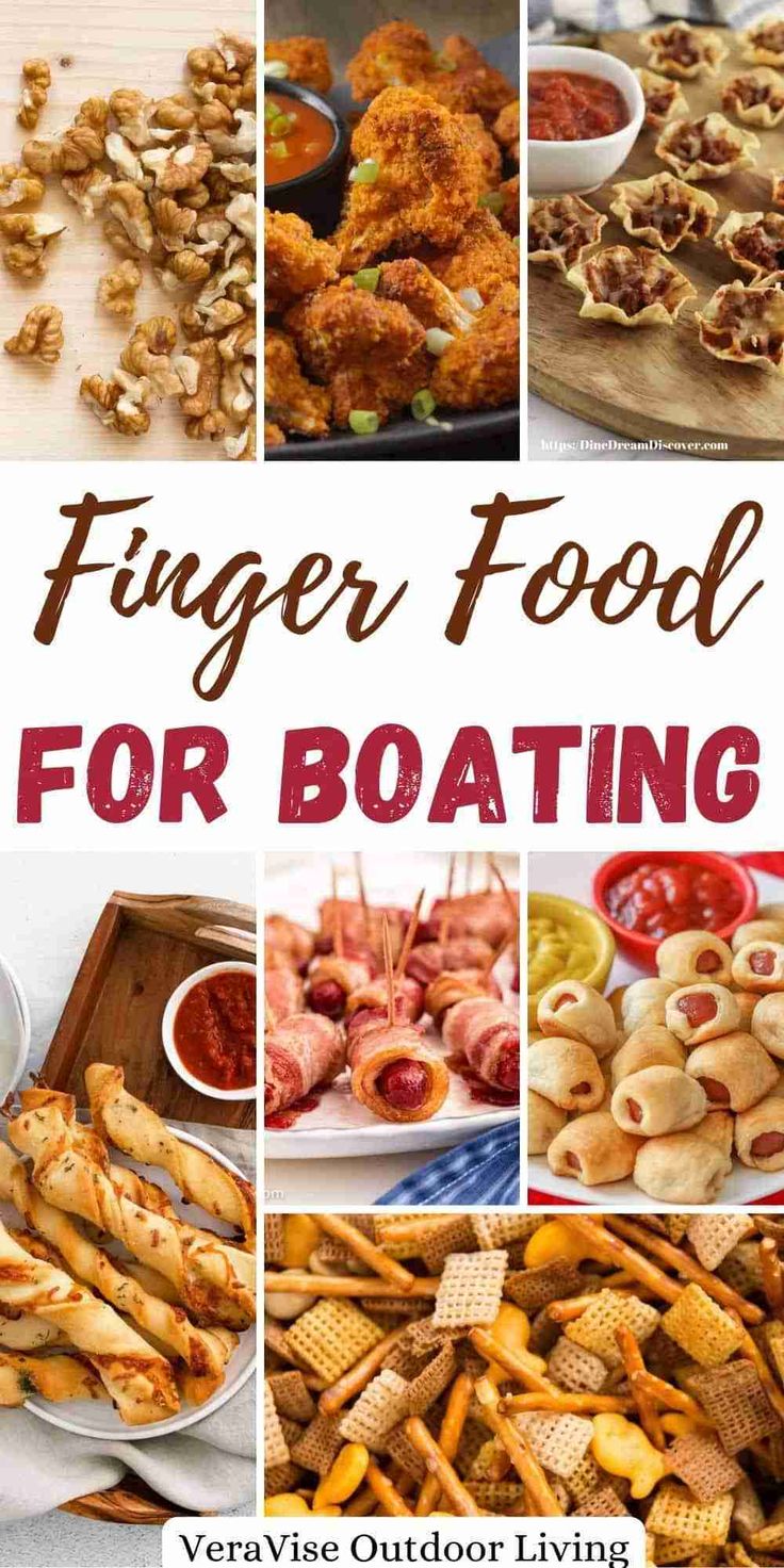 finger food for boating is an easy and fun way to enjoy the outdoors