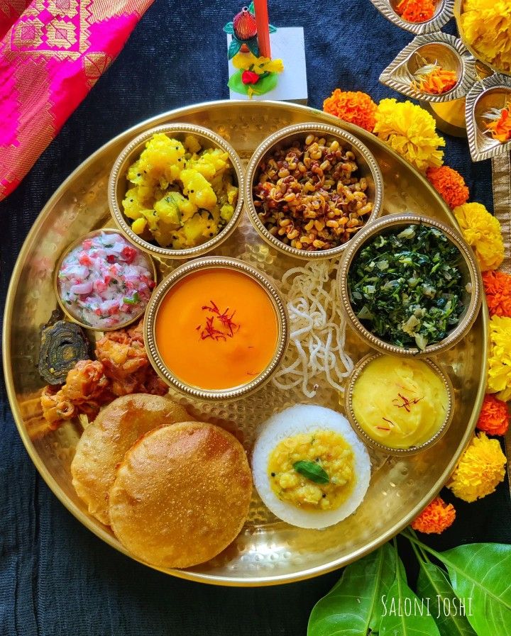 a plate filled with different types of food