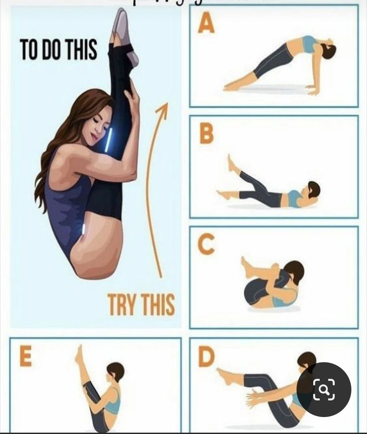 a woman doing exercises to do in the gym