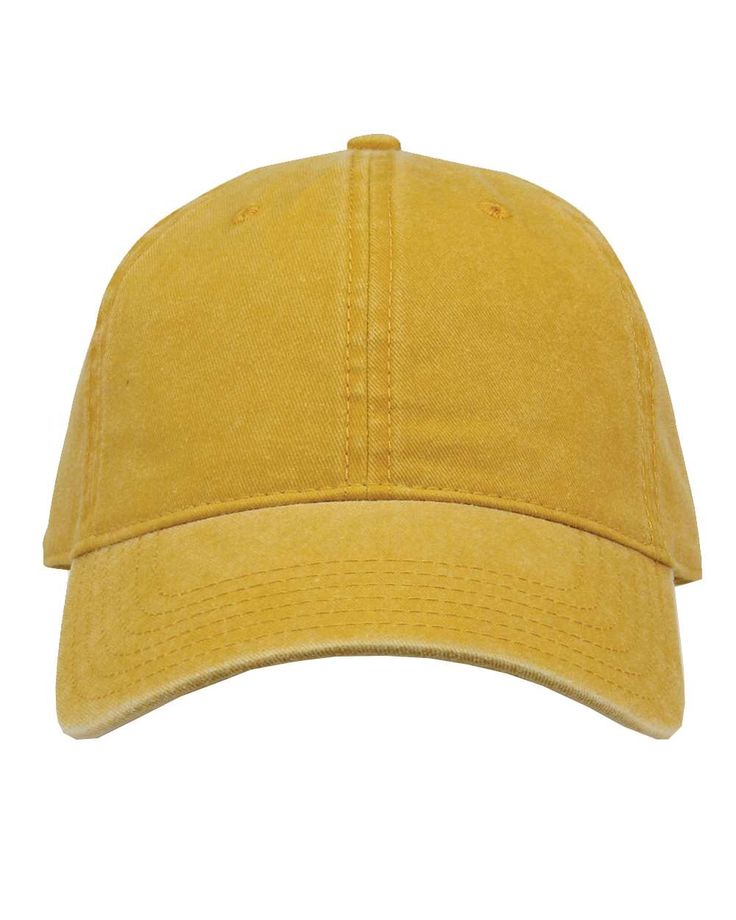 Pigment-Dyed Cap - MUSTARD YELLOW - ADJUSTABLE | The Game Men's Pigment-Dyed Cap in Mustard Yellow Size Adjustable | Cotton Camo Trucker Hat, Do Rag, Mens Snapback Hats, Mens Hats Baseball, Yellow Outfit, Body Glove, Fabric Structure, Yellow Stone, Wear Pink