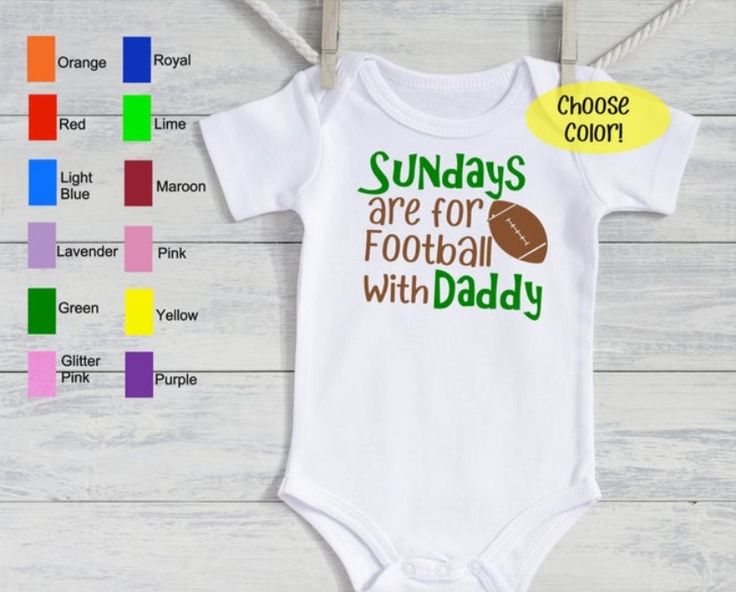 baby girl football outfit, super bowl baby outfit, football with daddy baby outfit, baby boy football outfit, infant football outfit, newborn football, unisex baby football gift Baby Shower Themes Unisex, Girls Football Outfit, Newborn Football, Sundays Are For Football, Baby Boy Football, Racing Baby, Baby Football, Soccer Baby, Pink Football